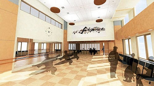 rendering of building interior