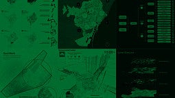 Six panel lock-up of different images from the Barcelona Design Class in Summer 2022